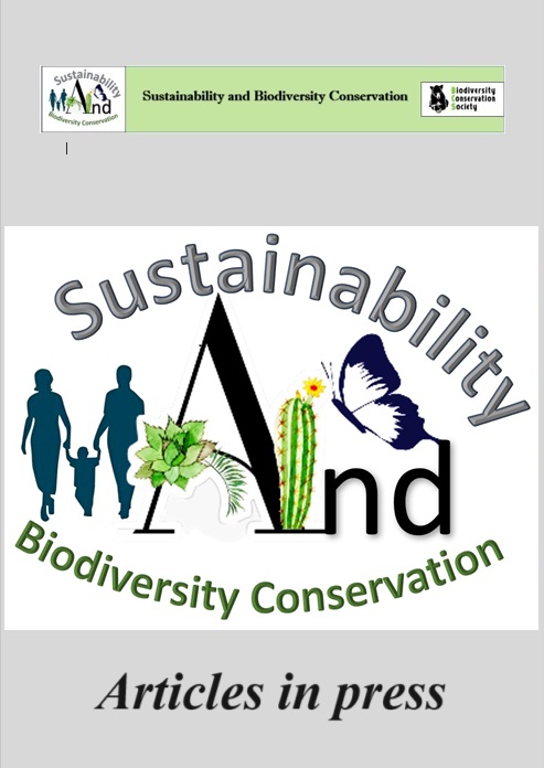 					View Vol. 1 No. In press (2024):  Sustainability and Biodiversity Conservation:  Articles in press
				